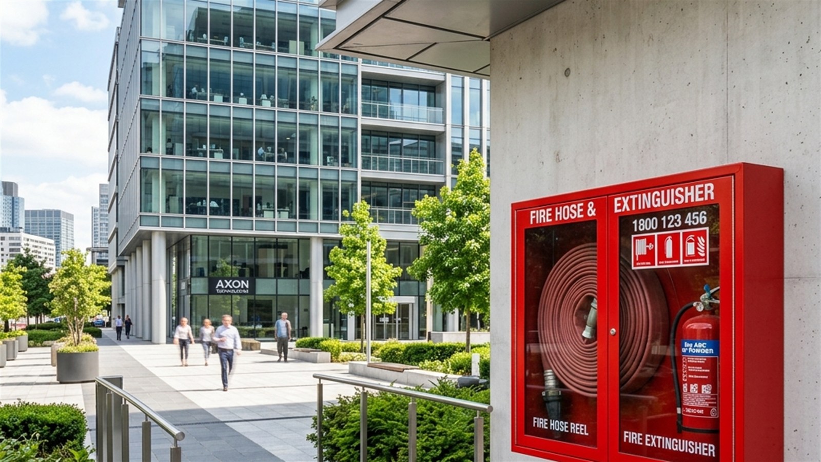 Fire safety equipment and modern buildings
